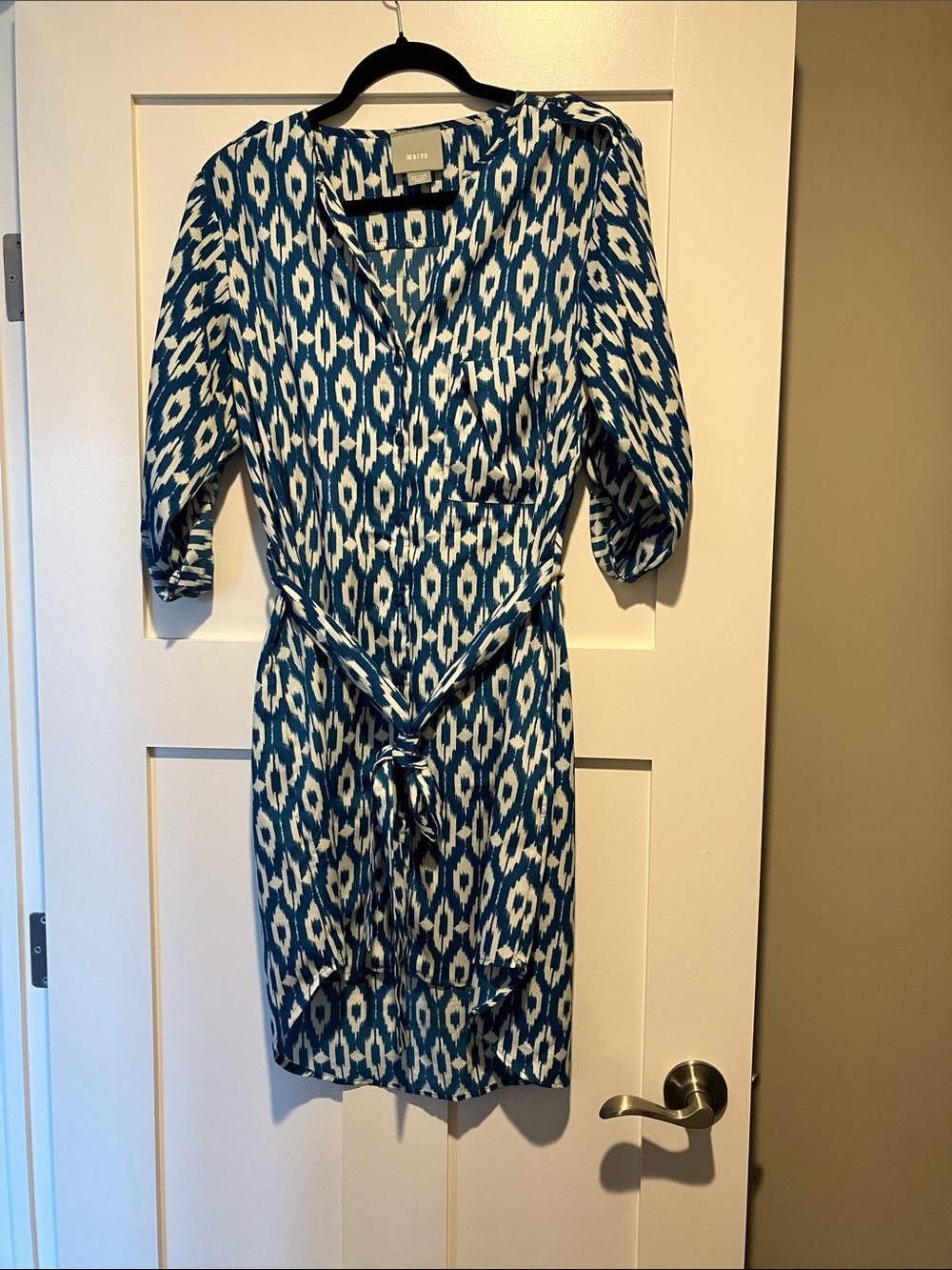 Ikat print dress